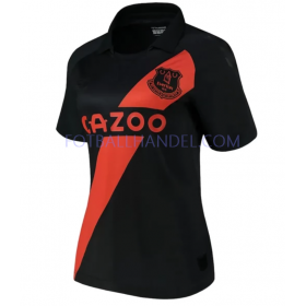 Dame Fotballdrakter Everton Borte 2021-22 Kortermet